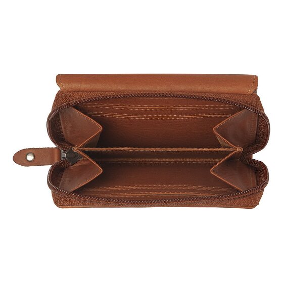 The Chesterfield Brand Zelan Portafoglio Protezione RFID Vera Pelle 12 cm