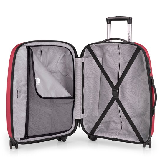 Gabol Paradise XP 4 ruote Carrello M 67 cm con piega di espansione