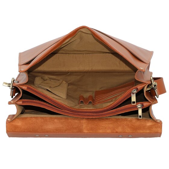 Burkely Cartella Dean vintage in pelle 38 cm