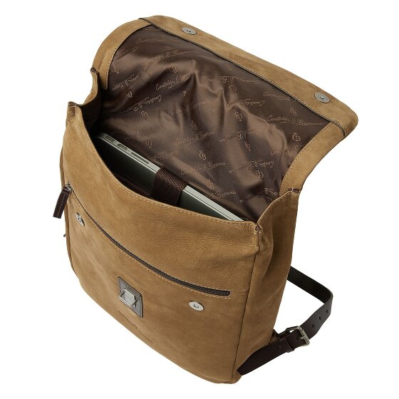 Castelijn & Beerens Veneto Zaino da lavoro Protezione RFID Pelle 39 cm Scomparto per laptop