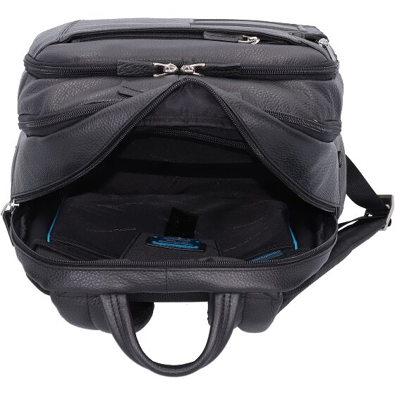 Piquadro Vibe Zaino in pelle 43 cm Scomparto per computer portatile