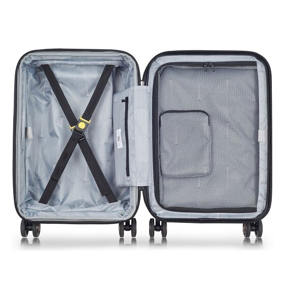 Delsey Paris Shadow 5.0 Trolley da cabina a 4 ruote Scomparto per laptop da 55 cm con piega a espansione