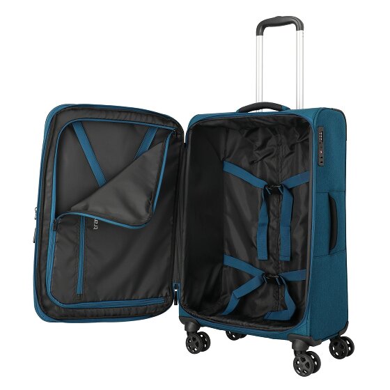 Travelite Kick Off 4 ruote Carrello M 67 cm espandibile