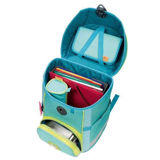 DerDieDas ErgoFlex Easy LED Set di borse per la scuola 5 pezzi