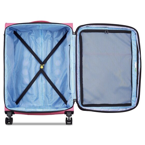 Delsey Paris x United Colors of Benetton BE Trolley a 4 ruote L 76 cm con piega elastica