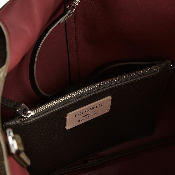 Coccinelle C-Easy Borsa a spalla Vera Pelle 36 cm