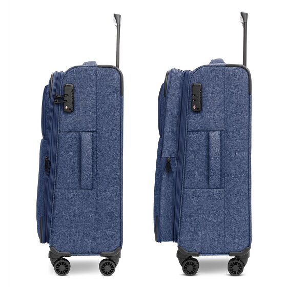 Redolz Essentials 12 MEDIUM Carrello a 4 ruote da 67 cm con piega ad espansione