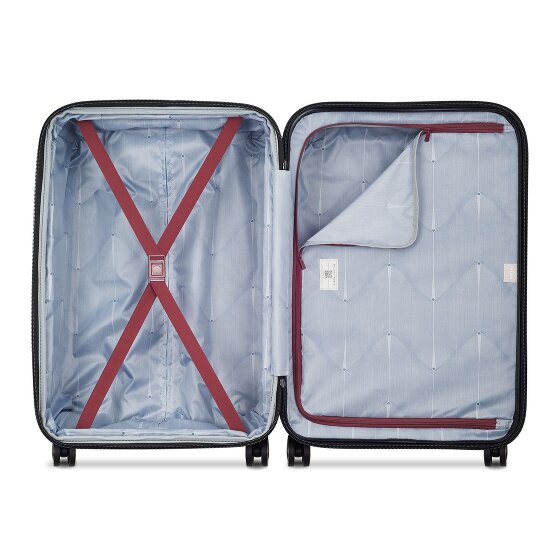 Delsey Paris Meteor 4 ruote Carrello 68 cm con piega di espansione