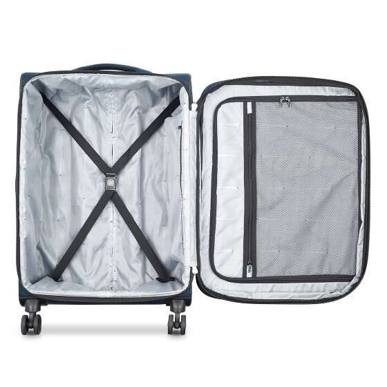 Delsey Paris Sky Max 2.0 4 ruote Set di valigie 3 pezzi con piega di espansione