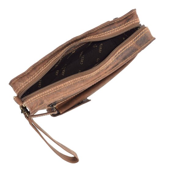 Greenburry Borsa da uomo vintage in pelle 22 cm