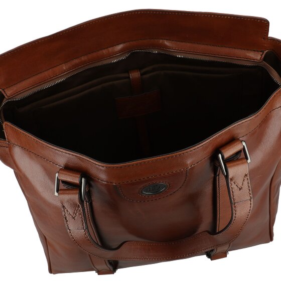 The Bridge Fabio borsa a tracolla in pelle 36 cm scomparto per laptop