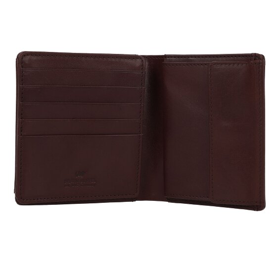 Braun Büffel Portafoglio Country RFID in pelle 10 cm