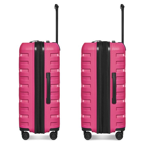Smartbox Edition 01 4 ruote Set di valigie 3 pezzi con piega di espansione