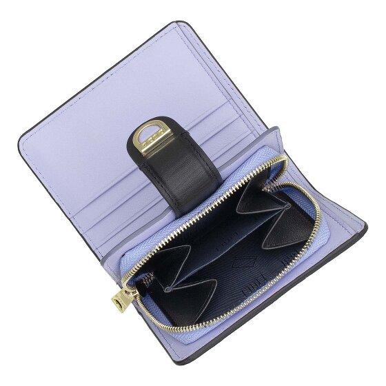 DuDu Skyline Portafoglio Protezione RFID Vera Pelle 11 cm