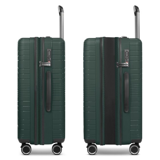 Franky Dallas 3.0 Carrello a 4 ruote M 65 cm con piega elastica