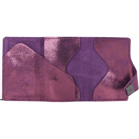 Tru Virtu Custodia per carte di credito RFID in pelle 6,5 cm