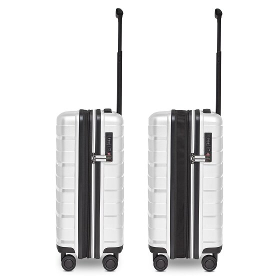 Bergpfeil Carrello da viaggio a 4 ruote per cabina S 55 cm con piega ad espansione