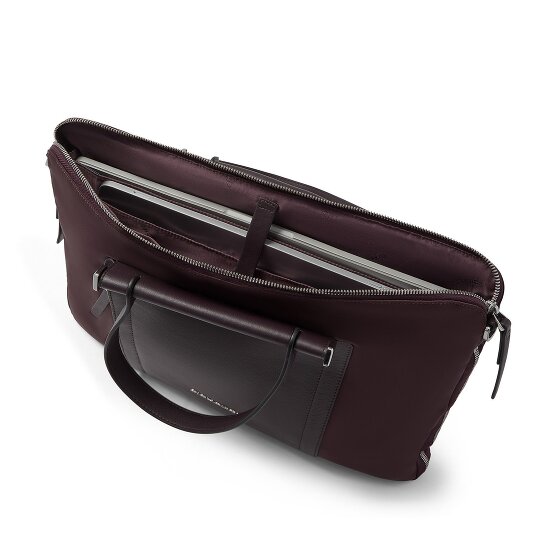 Piquadro Lyra Valigetta Vera Pelle 42 cm Vano porta PC espandibile