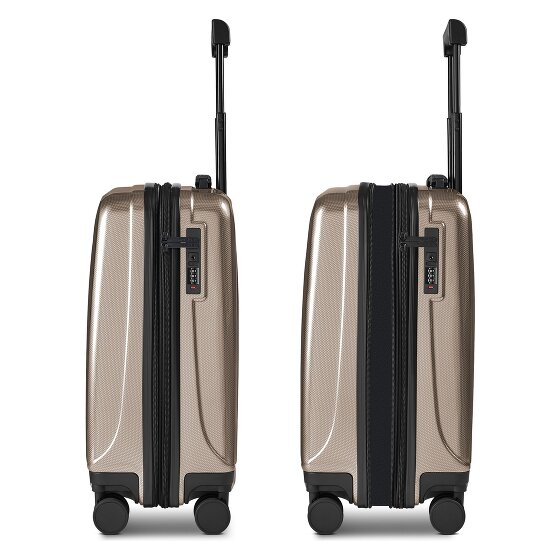 Police New York 4 ruote Trolley cabina S 54 cm espandibile