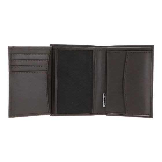 oxmox Leather Portafoglio Protezione RFID Vera Pelle 10 cm
