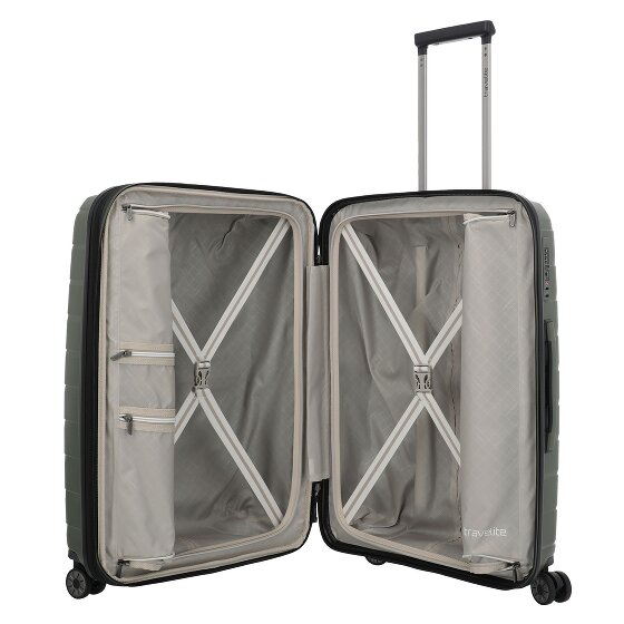 Travelite Air Base 4 ruote Set di valigie 3 pezzi espandibile