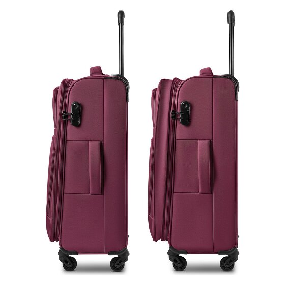 Smartbox Edition 04 4 ruote Set di valigie 3 pezzi espandibile
