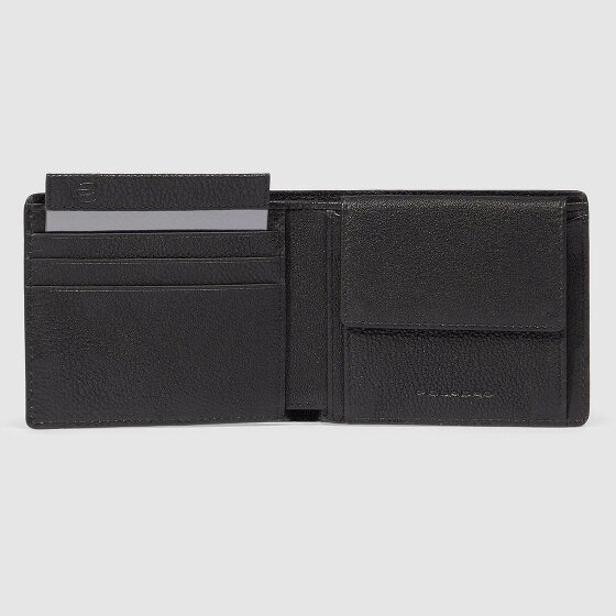 Piquadro Hedley Portafoglio Protezione RFID Pelle 11 cm