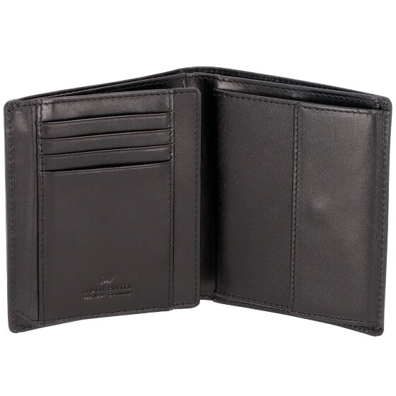 Braun Büffel Arezzo Portafoglio RFID in pelle 10 cm