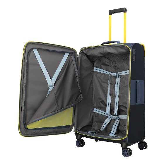 Travelite Color Craze 4 ruote Carrello L 77 cm