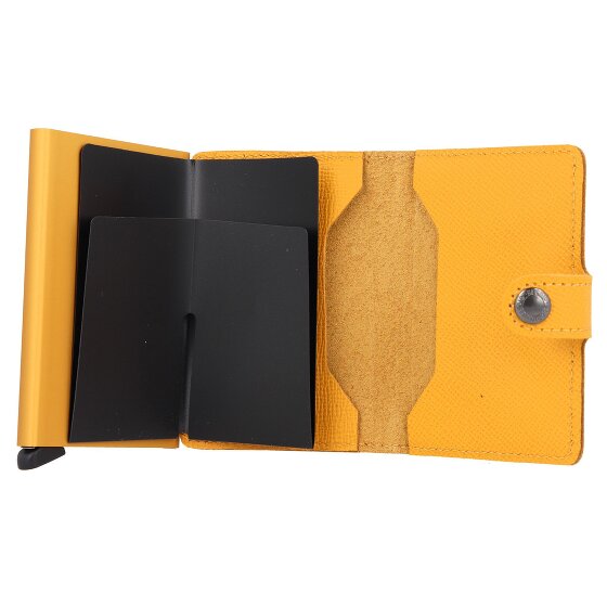 Secrid Miniwallet Crisple Custodia per carte di credito Portafoglio RFID in pelle 6,5 cm