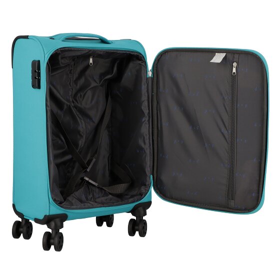 d&n Travel Line 6854 Carrello cabina a 4 ruote 55 cm d&n Travel Line 6854 Carrello cabina a 4 ruote 55 cm