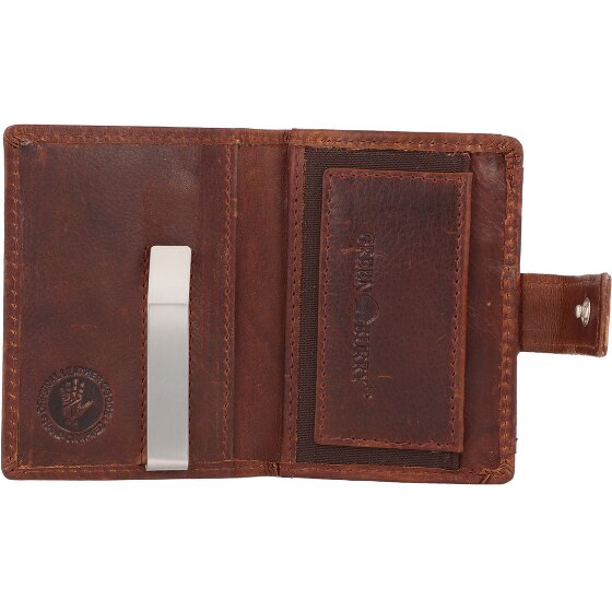 Greenburry Portafoglio vintage RFID in pelle 7 cm