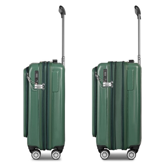 Bric's Cervia 2.0 4 ruote Carrello della cabina S 55 cm Scomparto per laptop con piega di espansione