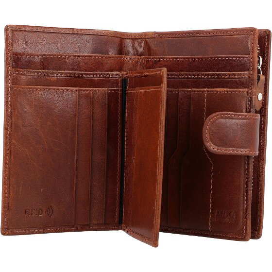 Mika Portafoglio RFID in pelle9,5 cm