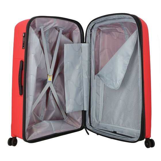 Delsey Paris Belmont Plus 4 ruote Carrello XL 83 cm con piega di espansione