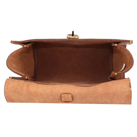 Greenburry Borsa da bicicletta vintage XL in pelle 20 cm