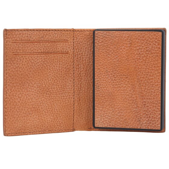 Cowboysbag Custodia per carte di credito Longreach RFID in pelle 8 cm