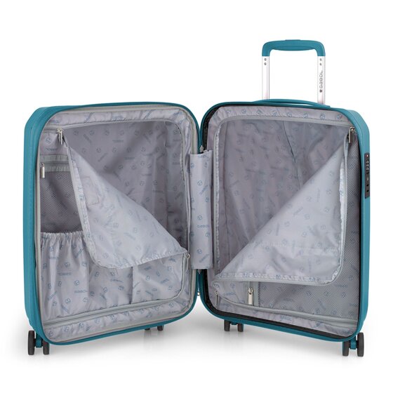 Gabol Infinity 4 ruote Set di valigie 3 pezzi con piega di espansione