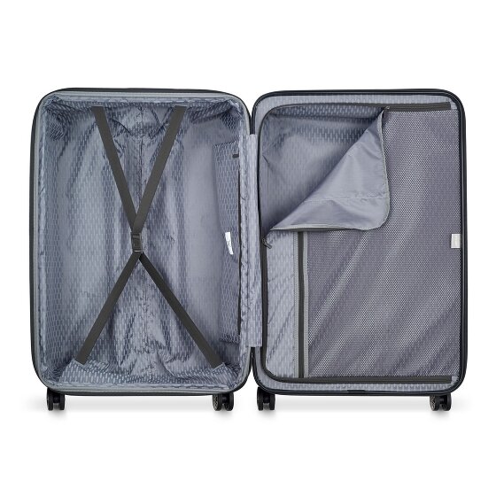 Delsey Paris Air Armour 4 ruote Set di valigie 3 pezzi con piega di espansione Delsey Paris Air Armour 4 ruote Set di valigie 3 pezzi con piega di espansione