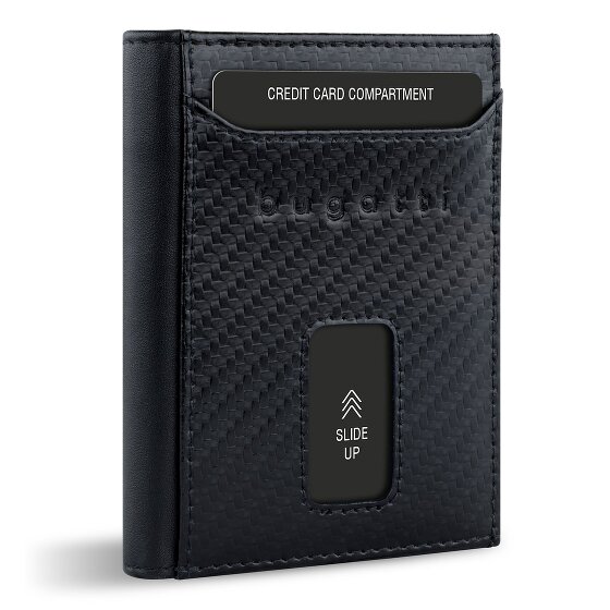 bugatti Secure Slim Portafoglio Protezione RFID Pelle 8 cm