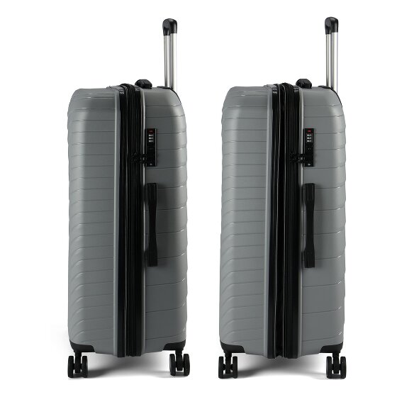 Benzi 5808 4 ruote Carrello 74 cm con piega di espansione