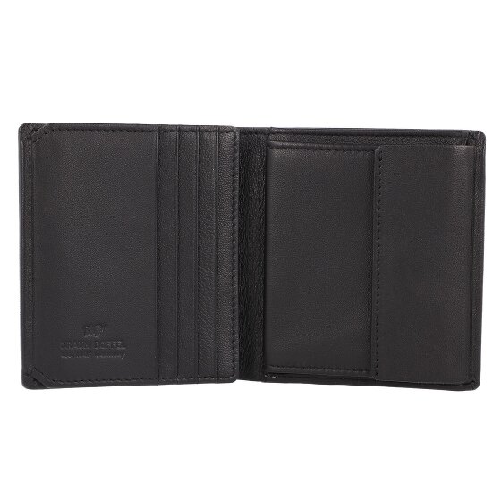 Braun Büffel Hannes Portafoglio Protezione RFID Pelle 9.5 cm