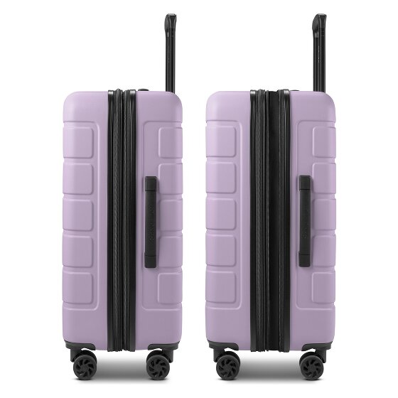 Saxoline Miami 4 ruote Carrello M 65 cm con piega di espansione