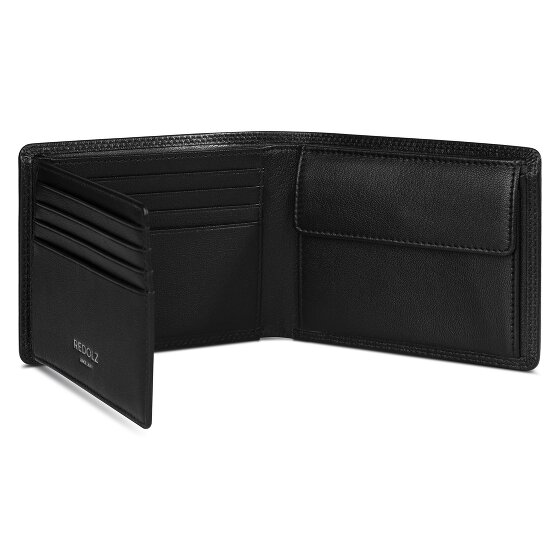 Redolz Portafoglio QF RFID in pelle 12 cm pieghevole
