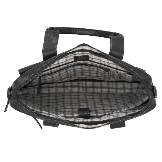 Pride and Soul Cartella in pelle con scomparto per laptop da 40 cm