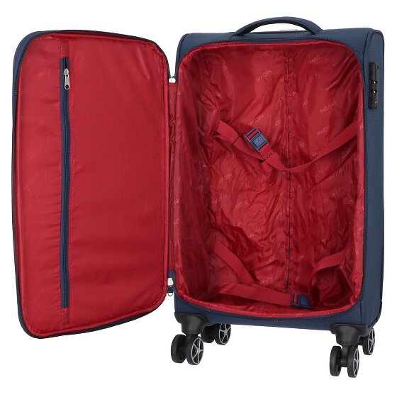 Nowi Edinburgh 4 ruote Set di valigie 3 pezzi