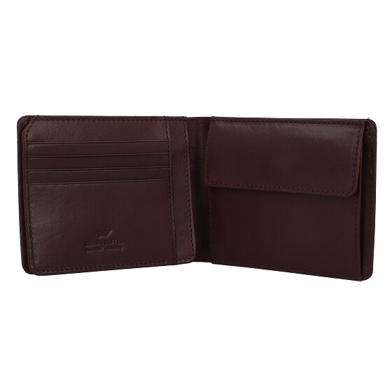 Braun Büffel Portafoglio Country RFID in pelle 12 cm