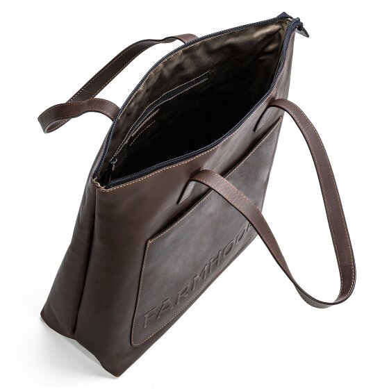 Farmhood Nashville XL Borsa shopper in pelle 35 cm