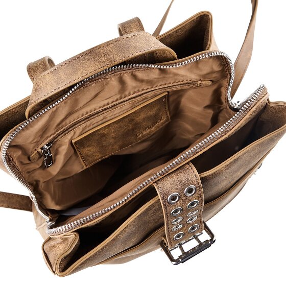Desigual Valentine Camel Zaino da città 30 cm