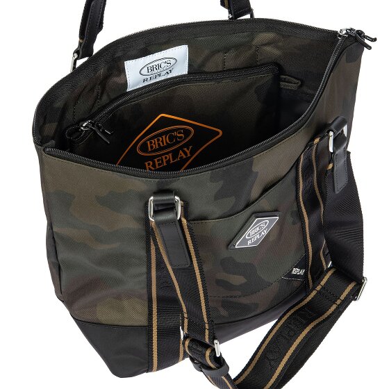 Bric's Replay Camouflage Borsa shopper 26 cm